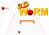 3D Worm jeu du serpent en 3D